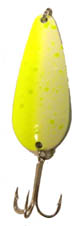 75803 5/8 oz. Chartreuse Splatter - GLOW Spoon